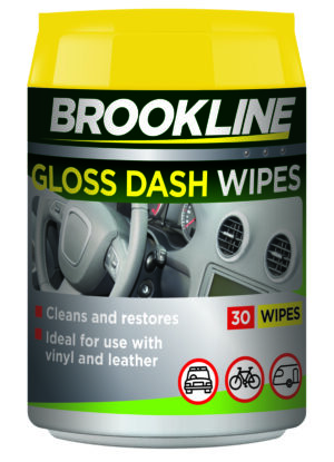 Brookline Dashboard Gloss Wipes Tubs
