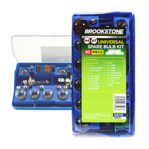Brookstone 30 Piece Car Bulb & Fuse Kit in Case
