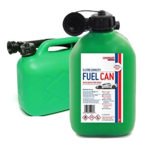 Unipart Fuel Can With Auto Stop Spout - 5 Litre GREEN