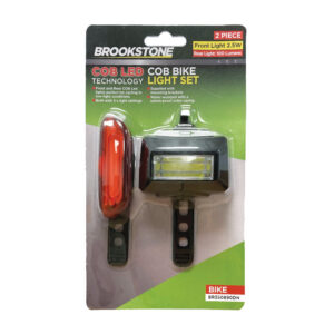 Brookstone COB LED Bike Light Set (2 pieces)