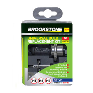 Brookstone Universal Bulb Replacement Kit For Car (10 Piece)
