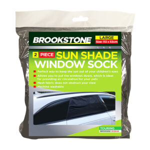 Brookstone Sun Shade Window Sock - Large