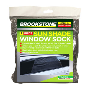Brookstone Sun Shade Window Sock - Medium