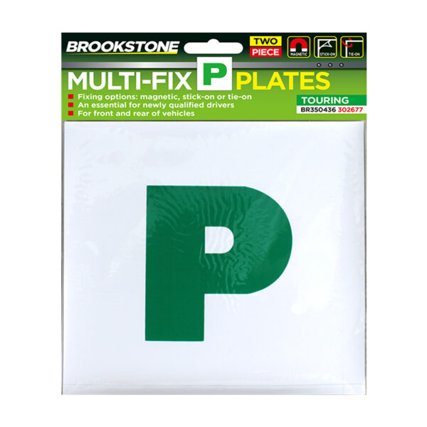 Brookstone Multi-Fix P Plates (2 Piece)