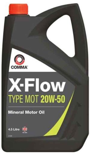 Comma Motorway 20w-50 Oil 4.5 Litre