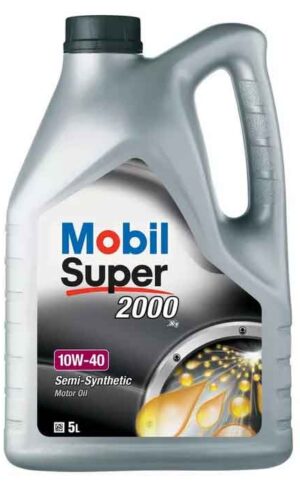 Mobil Super 2000 10w-40 Oil 5 Litre