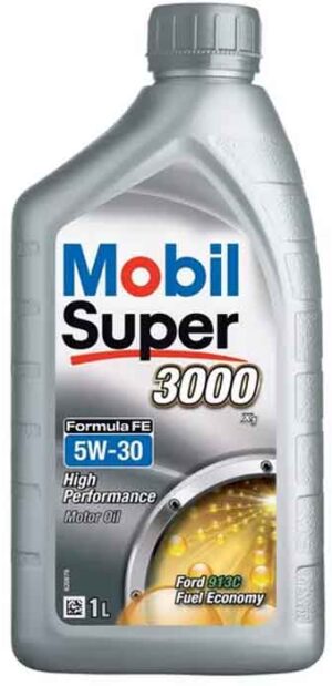 Mobil Super 3000 Formula E 5w-30 Oil 1 Litre