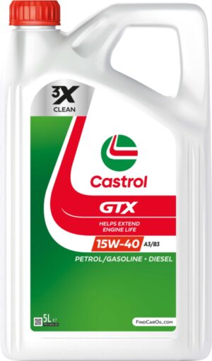 Castrol GTX 15w-40 A3/B3 Oil 1 Litre