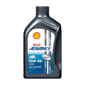 Shell Oil Advance 4 Stroke Ultra 10w40 1 Litre