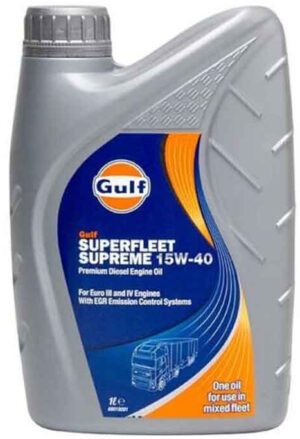 Gulf Superfleet Supreme 15W-40 1 Litre