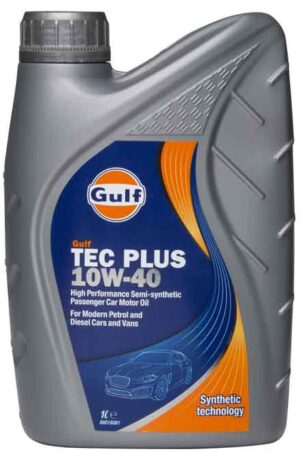 Gulf Tec Plus 10W-40 1 litre