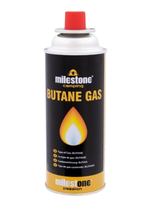 Milestone Butane Gas Canister 4 pack