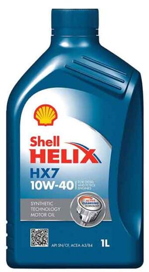 Shell Oil HX7 10w40 1 Litre