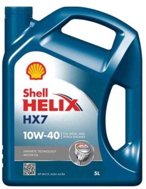 Shell Oil HX7 10w40 5 Litre