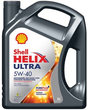 Shell Oil Ultra 5w40 5 Litre