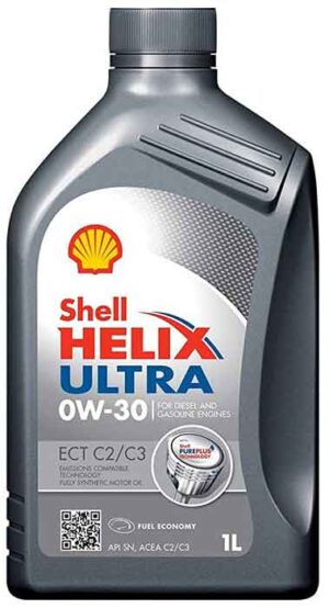 Shell Oil Ultra ECT C2/C3 0w30 1 Litre