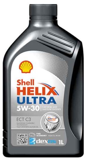 Shell Oil Ultra ECT C3 5w30 1 Litre