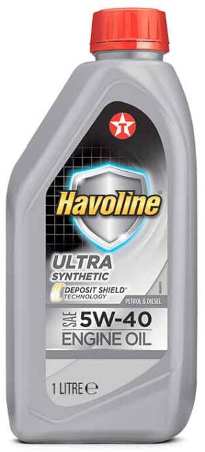 Texaco Ultra 5W-40 Oil 1 Litre