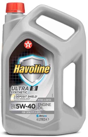 Texaco Ultra 5W-40 Oil 4 Litre