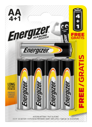 Energizer Alkaline AA 4+1 x 24