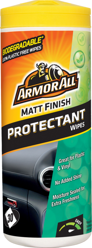 Armor All Dashboard Matt Wipes Tub 30ct