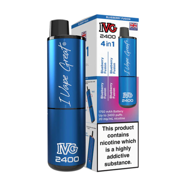 IVG 2400 4in1 Rechargeable – Blueberry Edition