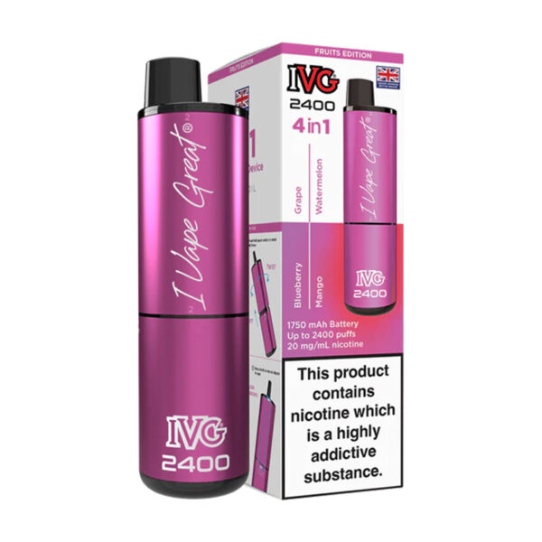 IVG 2400 4in1 Rechargeable – Fruity Edition