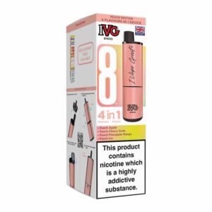 IVG 2400 4in1 Rechargeable – Peach Edition