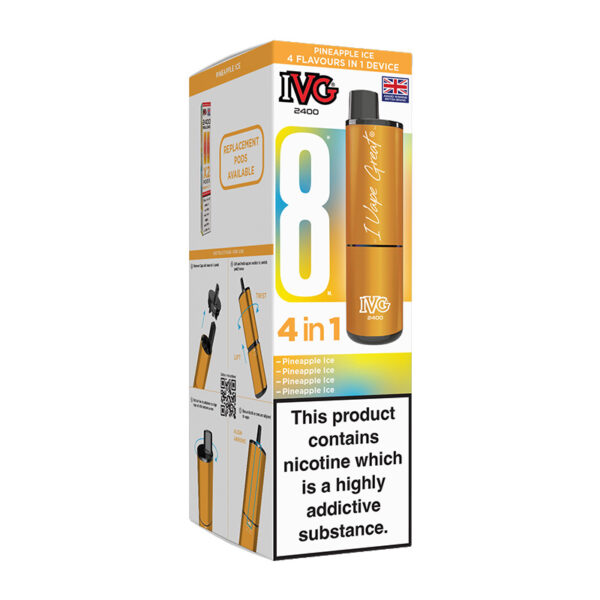 IVG 2400 4in1 Rechargeable Device - Pineapple Ice