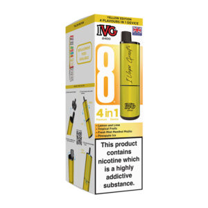 IVG 2400 4in1 Rechargeable – Yellow Edition