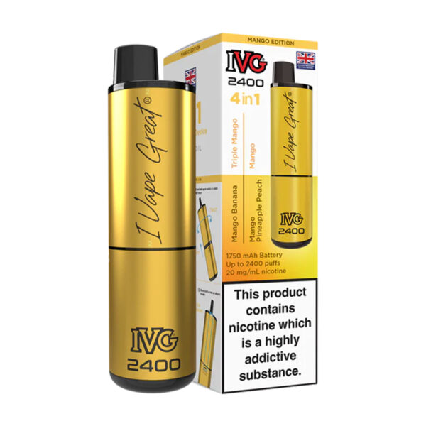 IVG 2400 4in1 Rechargeable – Mango Edition