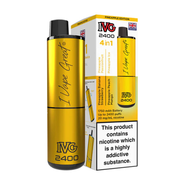 IVG 2400 4in1 Rechargeable – Pineapple Edition