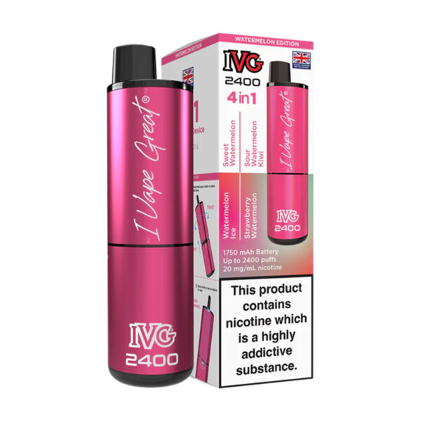 IVG 2400 Rechargeable Watermelon Edition 20mg