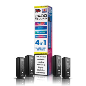 IVG 2400 Reload Pods – Blueberry Edition 20mg (4 Pack)