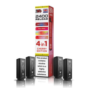 IVG 2400 Reload Pods – Cherry Edition 20mg (4 Pack)
