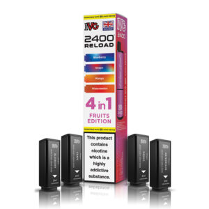 IVG 2400 Reload Pods – Fruits Edition 20mg (4 Pack)
