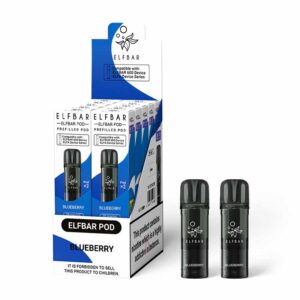 Elfbar 600 Prefilled Pod Blueberry - 2 Pack