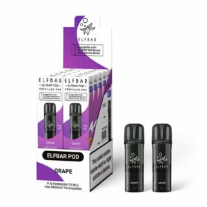 Elfbar 600 Prefilled Pod Grape - 2 Pack