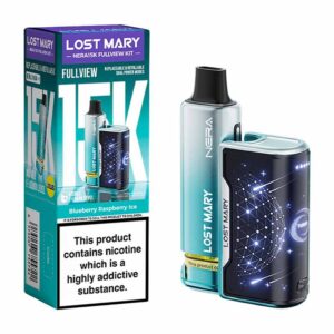 Lost Mary NERA15K Kit Blue Raspberry Ice 20mg - 12ml