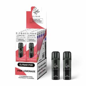 Elfbar 600 Prefilled Pod Pink Lemonade - 2 Pack
