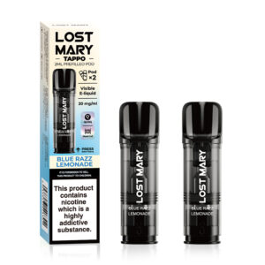Lost Mary Tappo Pods Blue Razz Lemonade - 2 Pack