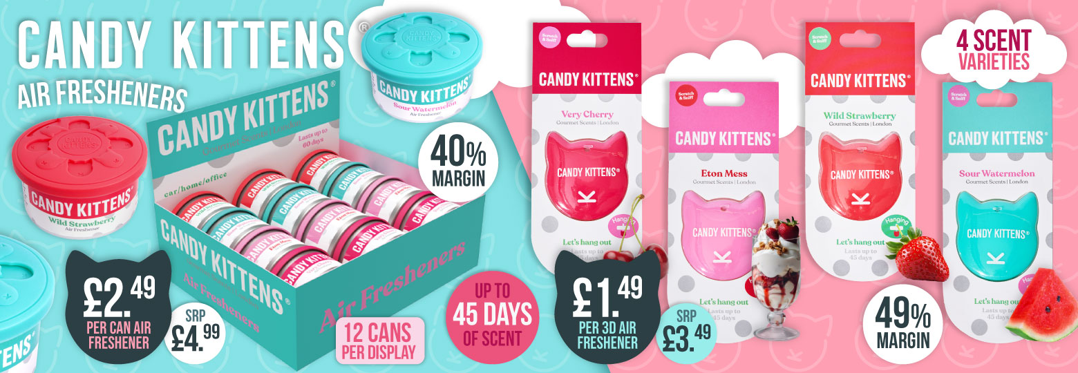 Candy Kittens Air Fresheners