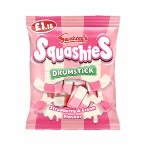 Swizzels Drumstick Squashies Strawberry & Cream 120g