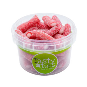 Tasty Tubs Fizzy Strawberry Pencils 120g