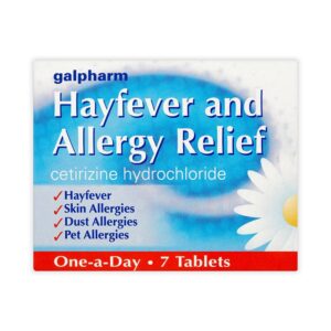 Hayfever & Allergy 10mg 7 Tablets