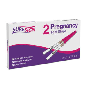 Suresign Pregnancy Testing Kit Twin Strip
