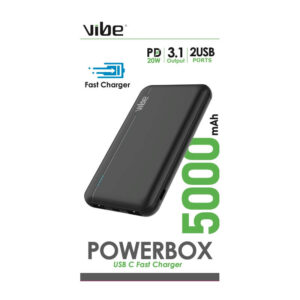 Vibe C3 4000mAh Powerbox USB-C Fast Charger Power Bank