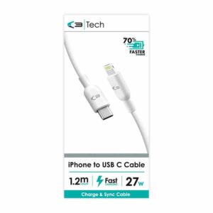 Vibe C3 iPhone to USB-C Cable 1.2 Metre