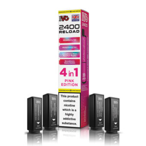 IVG 2400 Reload Pods Pink Edition 20mg 8ml - 4 Pack