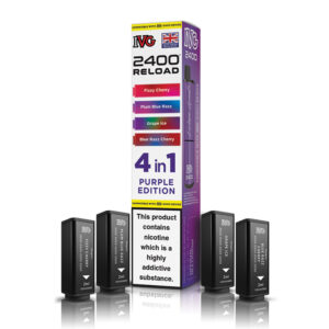 IVG 2400 Reload Pods Purple Edition 20mg 8ml - 4 Pack